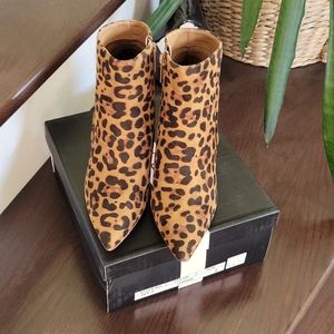 Leopard booties
